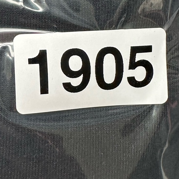 Plaid Collar Preppy Punk Grunge oversized Womens long sleeve crop Top M #1905 - Picture 8 of 8